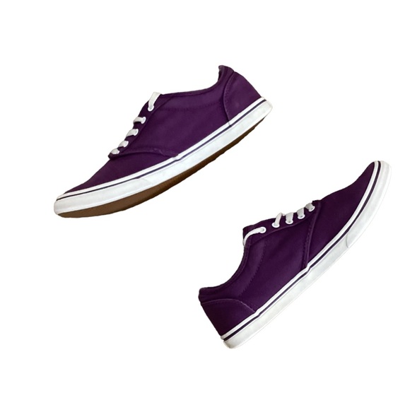 Vans Atwood Low Canvas Skate Shoes Purple. - Picture 4 of 9